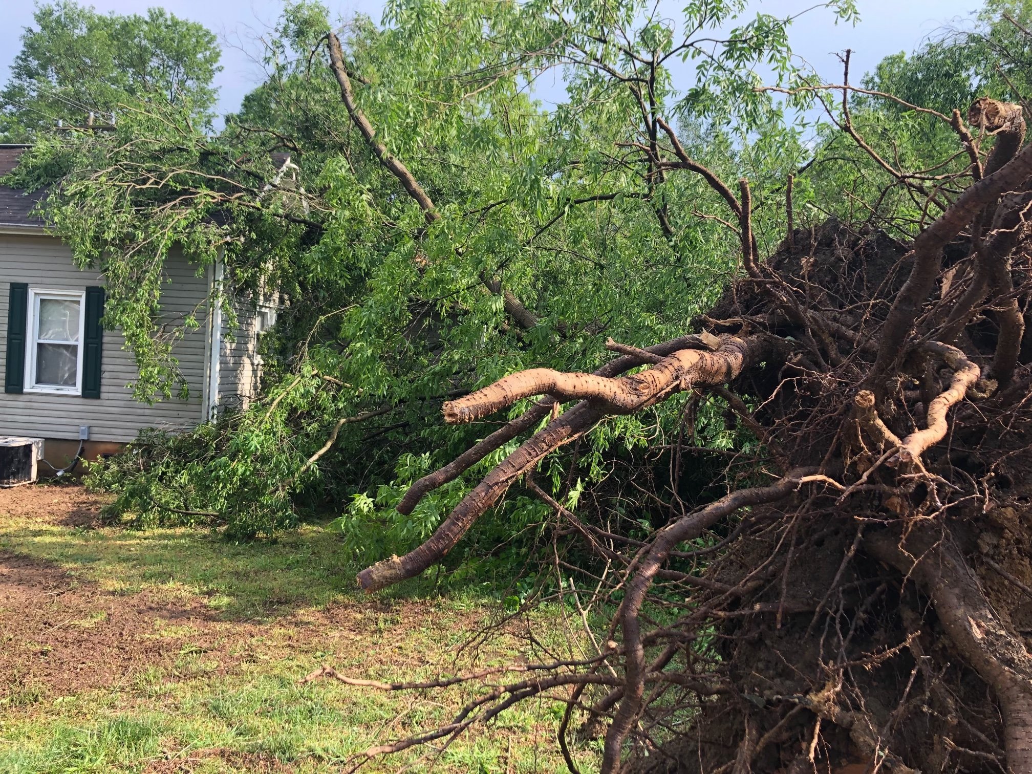 Storm damage in Mooresville WCCB Charlotte's CW