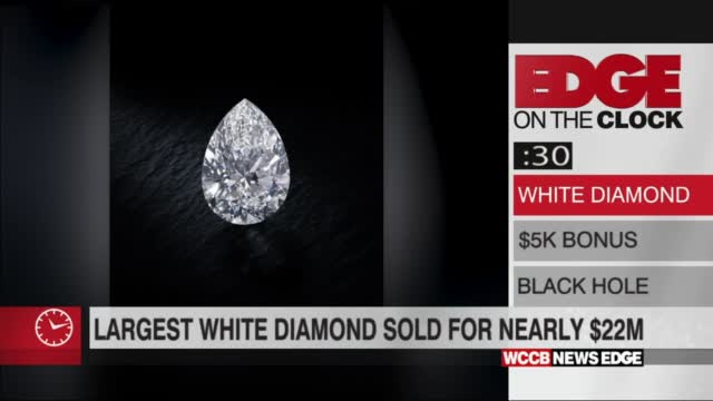 Edge On The Clock: A Massive White Diamond Sells For More Than $200 Million