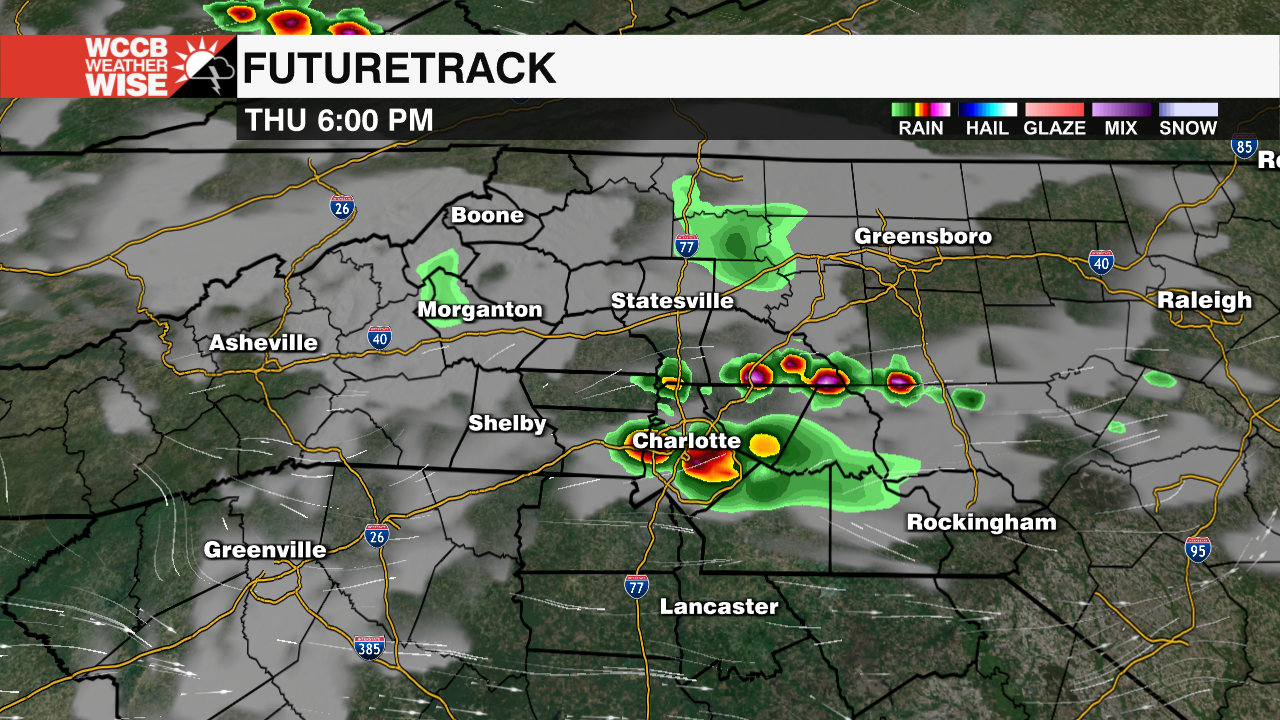 Isolated Severe Storms Possible Thursday - WCCB Charlotte