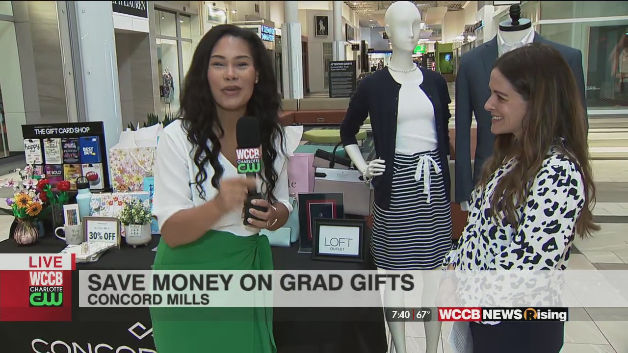 Smart Shopper Deals For Your Grad At Concord Mills! WCCB Charlotte's CW