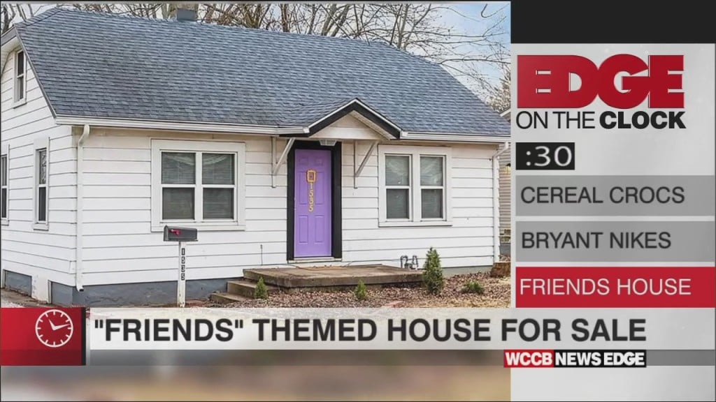 Edge On The Clock: “friends” House Up For Sale In Ohio