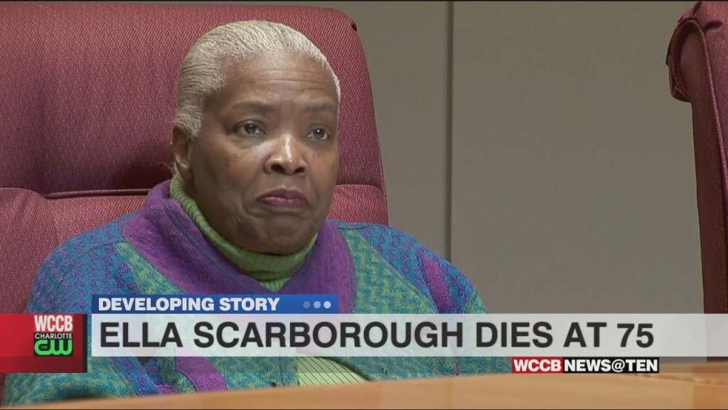 Mecklenburg County Commissioner Ella Scarborough Has Died