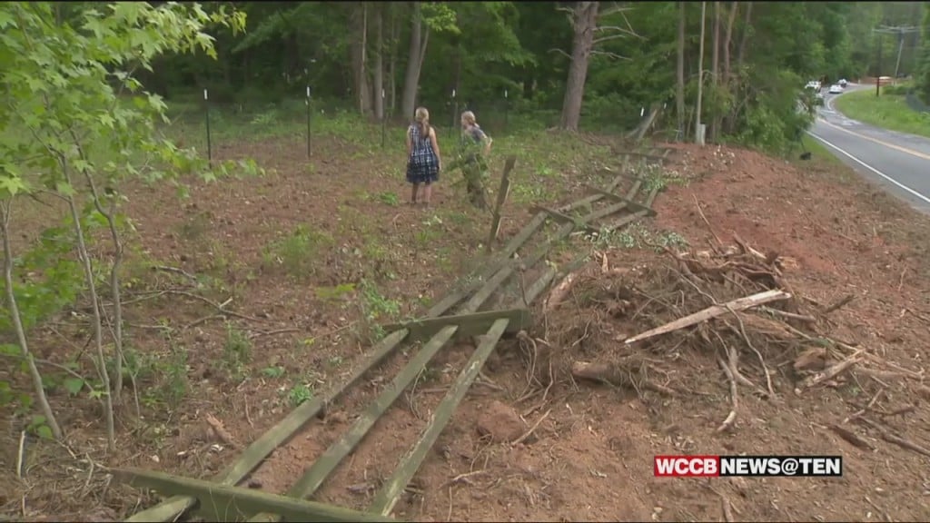 Indian Land Property Owner Wants Answers After Construction Crew Bulldozes Her Fence