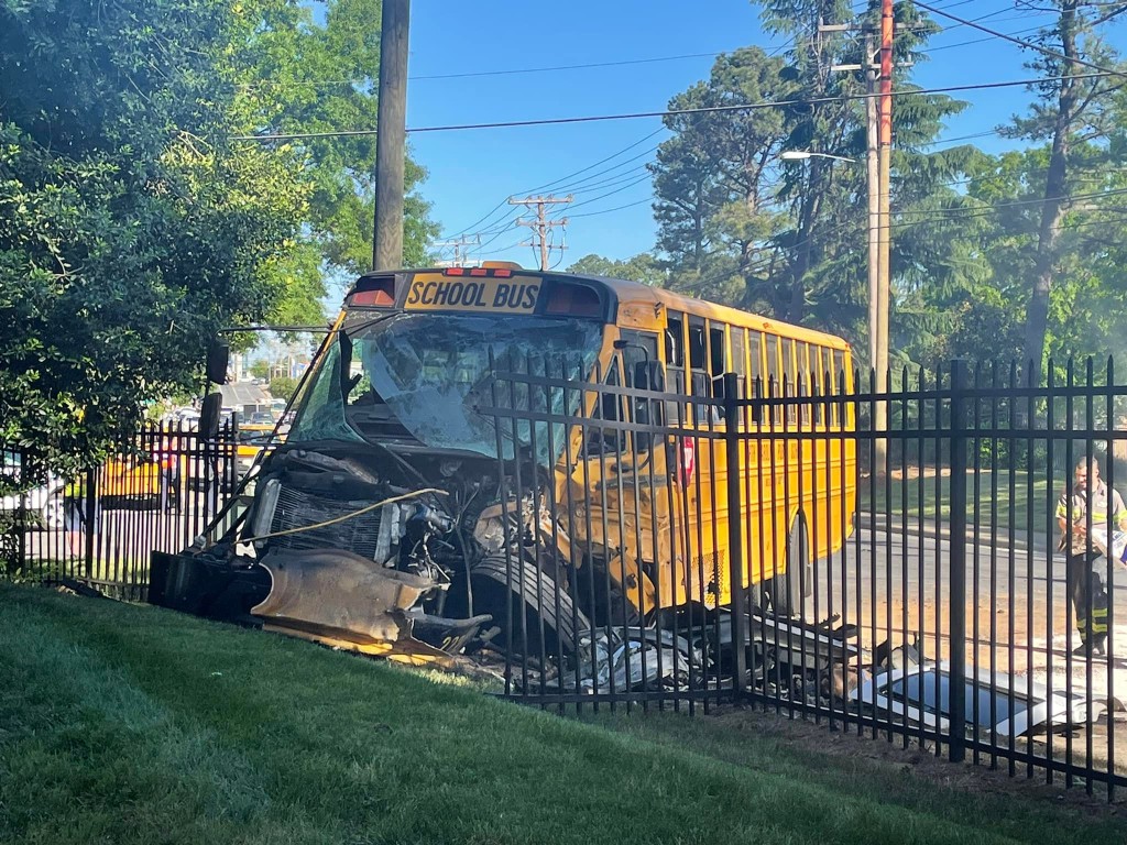 Bus Crash South Charlotte 1