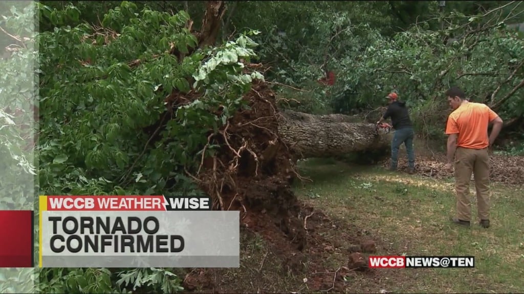 Closer Look At Damage After Ef1 Tornado Confirmed In Charlotte Area
