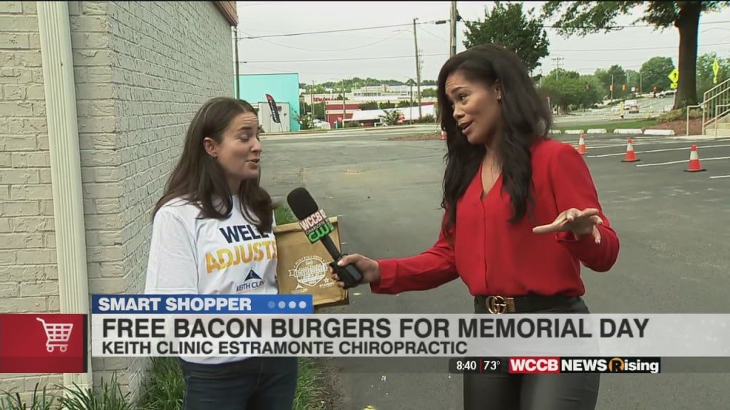 Smart Shopper: Free Bacon Burgers At Keith Clinic Estramonte Chiropractic Office
