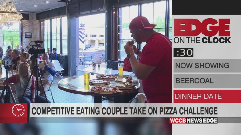 Edge On The Clock: Competitive Eating Couple Eats 12 Pizzas In Just Over 30 Minutes