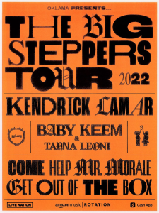 AO Arena - 🆕 Alright! Kendrick Lamar brings 'The Big Steppers Tour' to AO  Arena, 16 November 2022! Tickets available from Friday 20 May at 10AM.