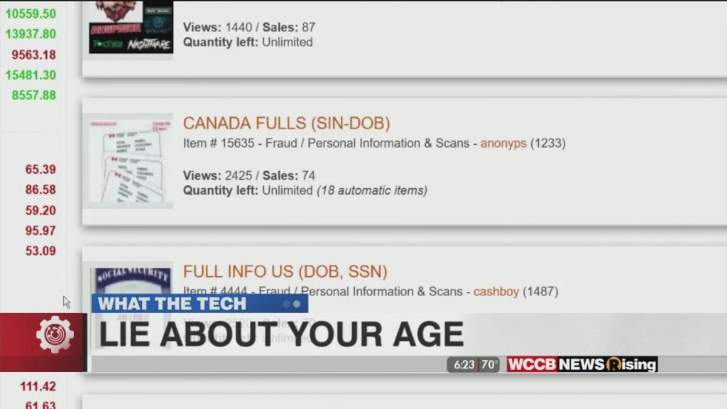 What The Tech: Lie About Age