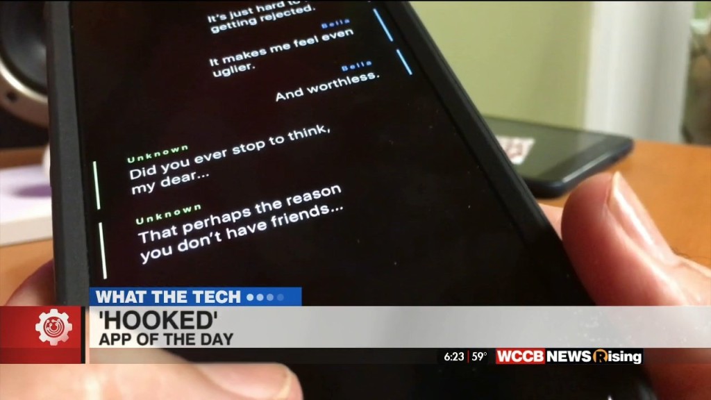 What The Tech: App Of The Day Hooked