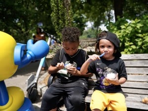 Eating Frozen Custard