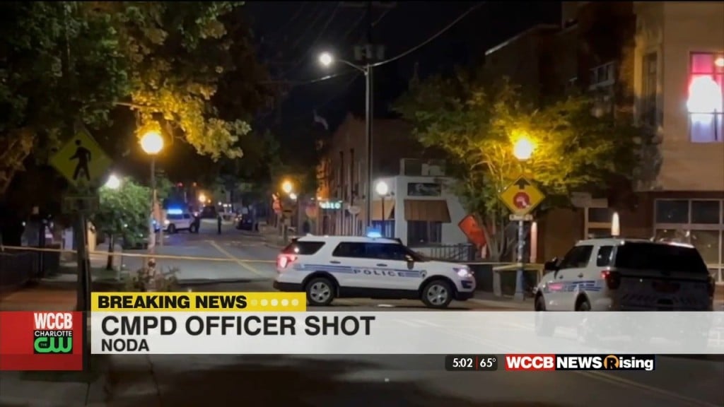 Cmpd Officer Shot In The Leg
