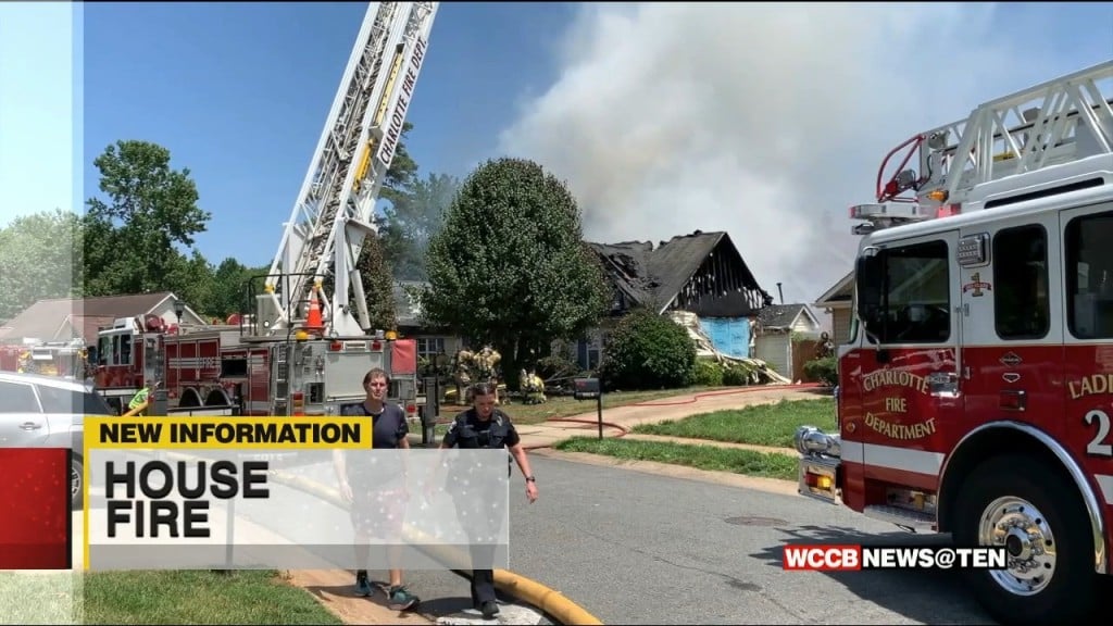 Fireworks Deemed Cause Of Massive House Fire In East Charlotte