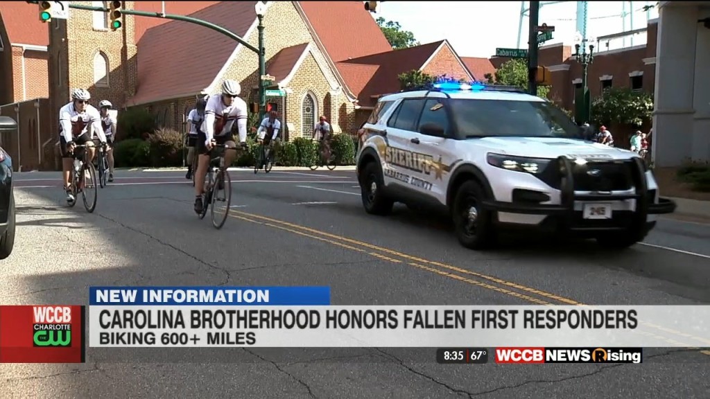 Carolina Brotherhood Bike Ride Honors Fallen Officers, Firefighters And K 9's