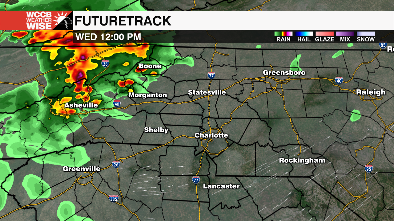 HRRR Extended 3km High Res - WCCB Charlotte's CW