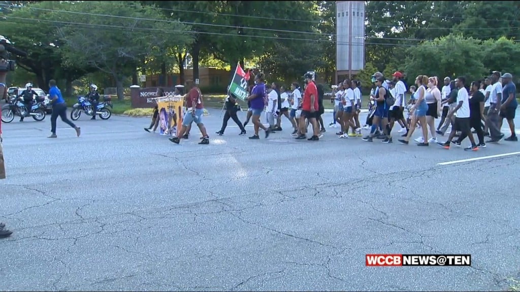West Charlotte Community Marches To Remember Victims Of Deadly 2020 Juneteenth Shooting