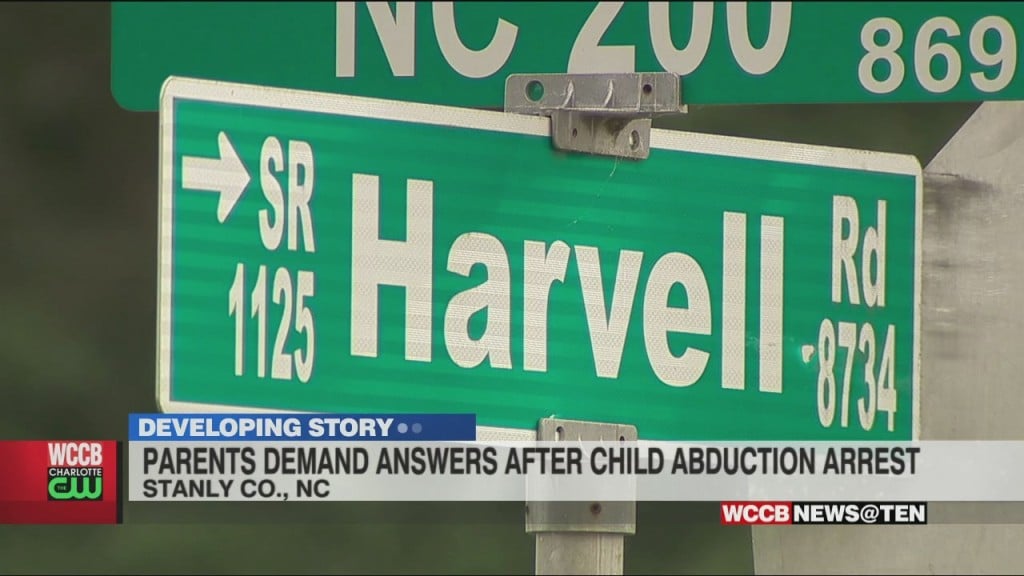 First On Wccb: Parents Concerned After Child Abduction Arrest In Stanly County