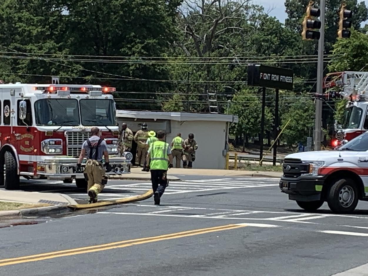 South Charlotte Building Catches Fire | PHOTOS - WCCB Charlotte