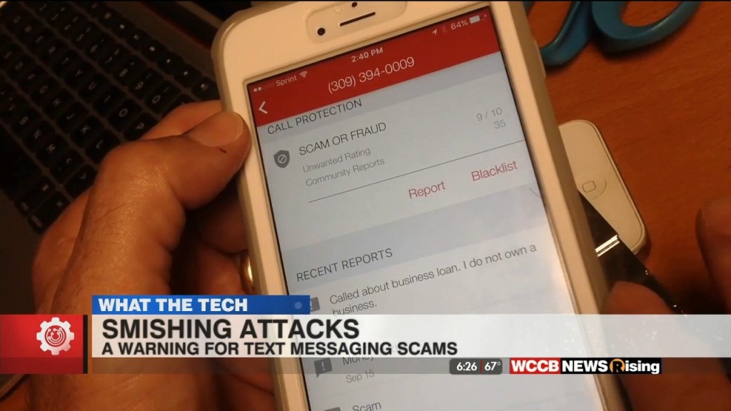 What The Tech: Smishing Attacks
