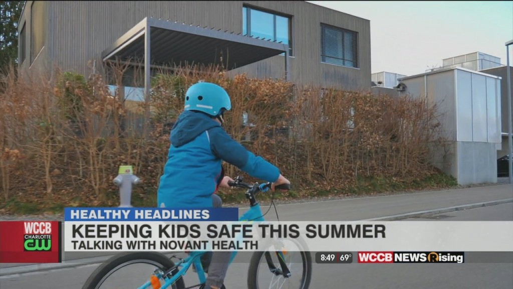 Healthy Headlines: Children Bike And Water Safety