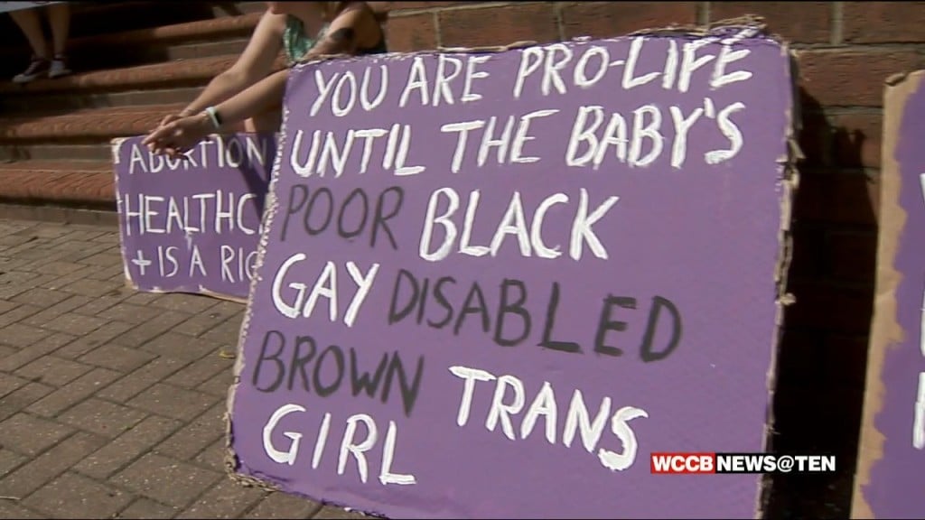 Abortion Rights Protesters Rally In Concord Ahead Of Upcoming Political Battle
