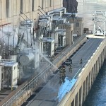 Fire At Hoover Dam