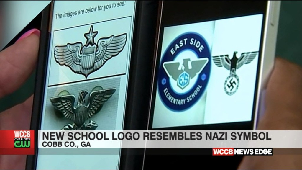 Parents Outraged Over Elementary School Logo They Say Looks Like Nazi Symbols