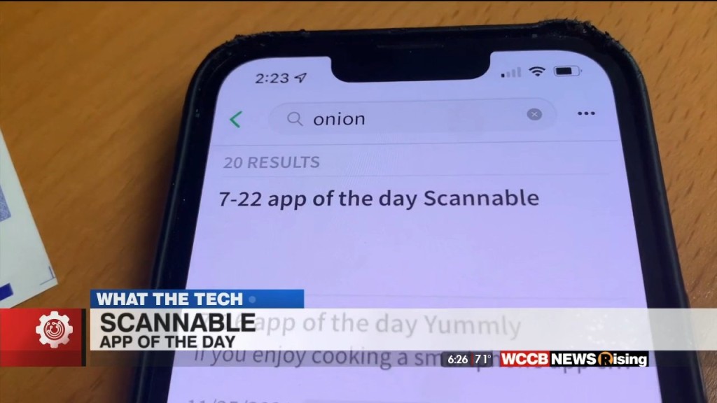 What The Tech: Scannable