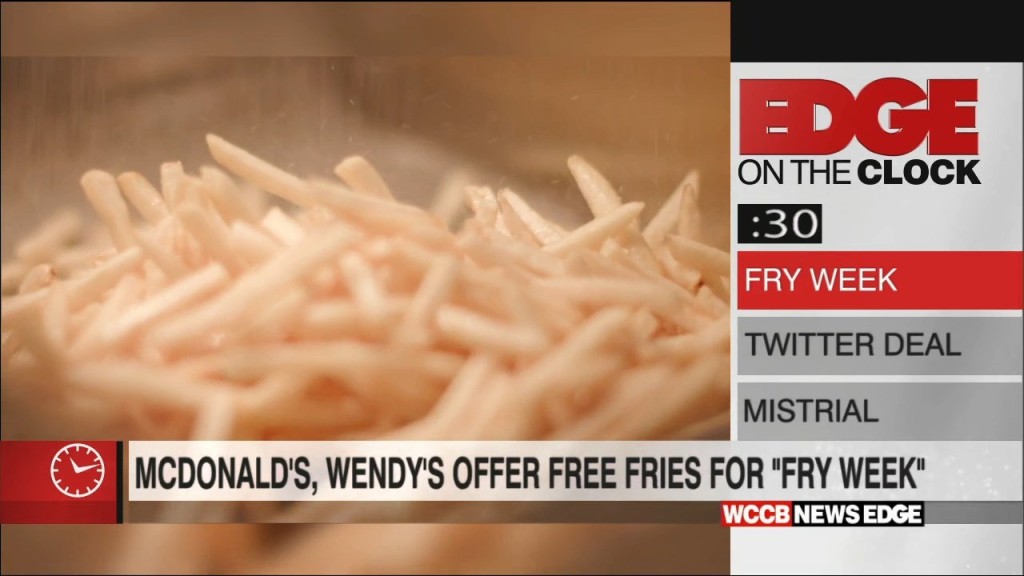 Edge On The Clock: National French Fry Day Is Wednesday