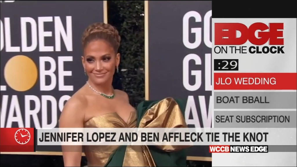 Jennifer Lopez And Ben Affleck Tie The Knot