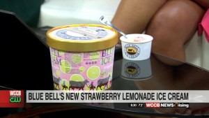 Blue Bell's New Strawberry Lemonade Ice Cream