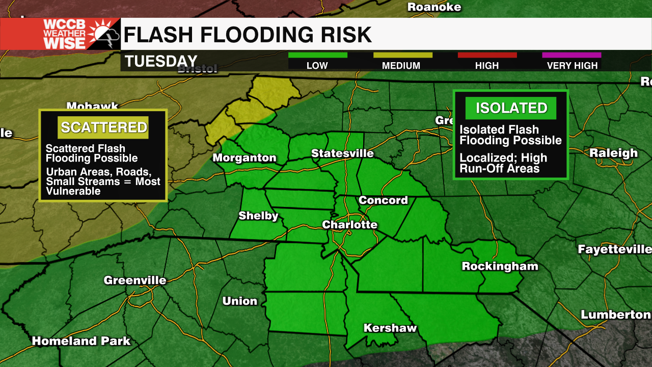 Another Active Afternoon with Severe Storms Possible - WCCB Charlotte