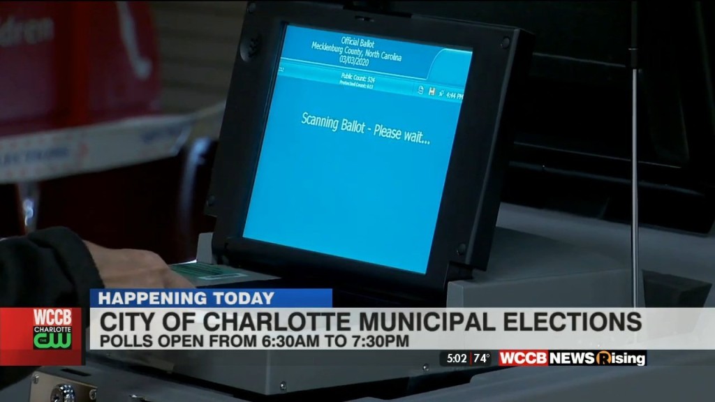 Municipal Elections In Charlotte Today