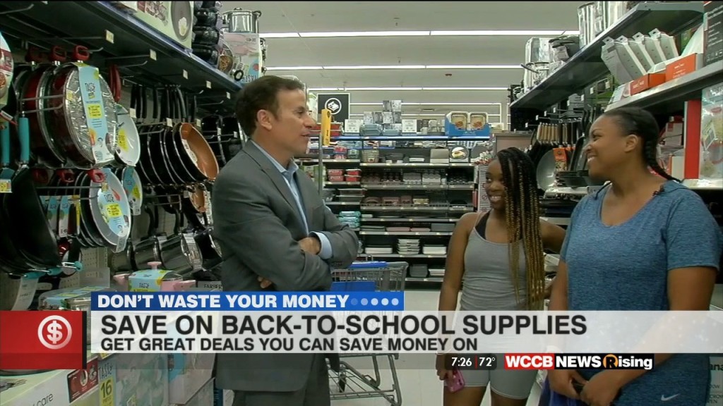 Don't Waste Your Money: Saving On Back To School Shopping