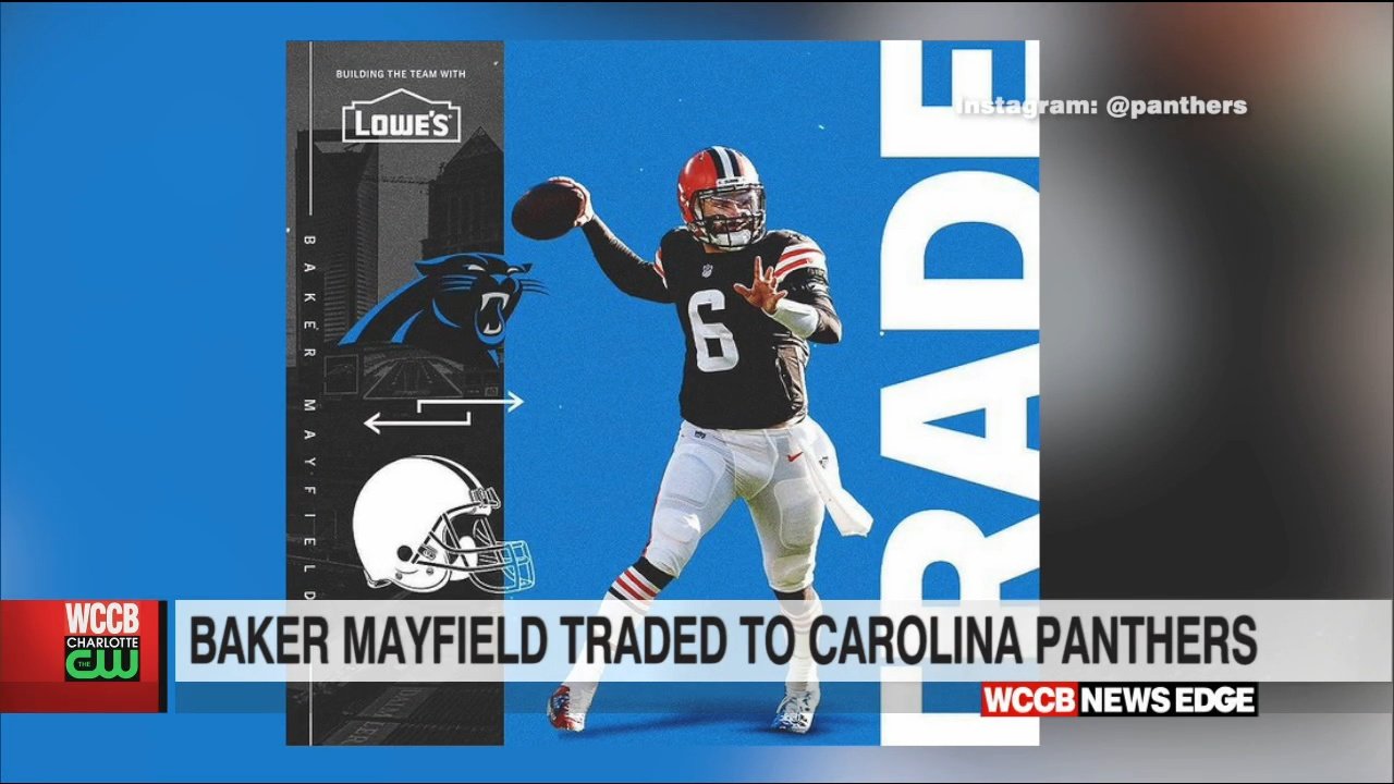 Browns trade Baker Mayfield to Panthers for future draft pick