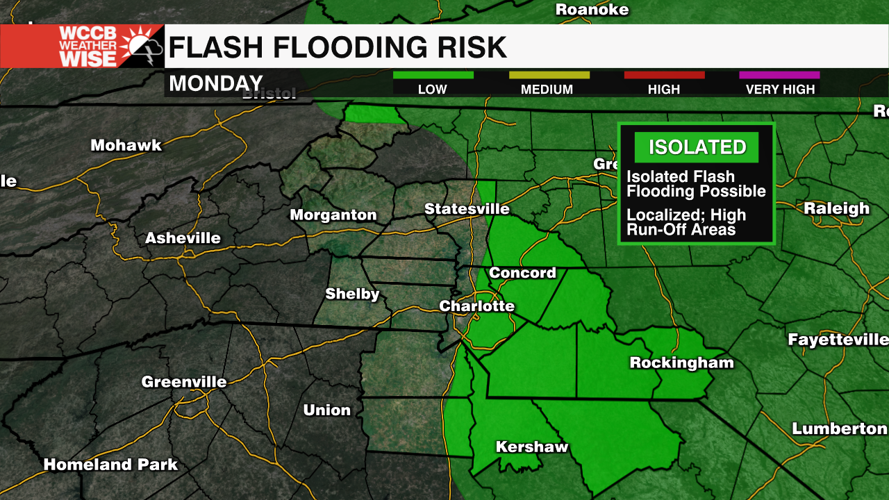 Excessive Rainfall Outlook Days 1 3 WCCB Charlotte's CW