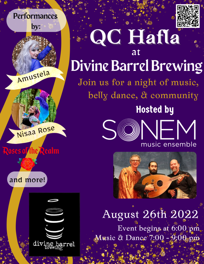 Beer & Belly Dancing JPG Poster WCCB Charlotte's CW