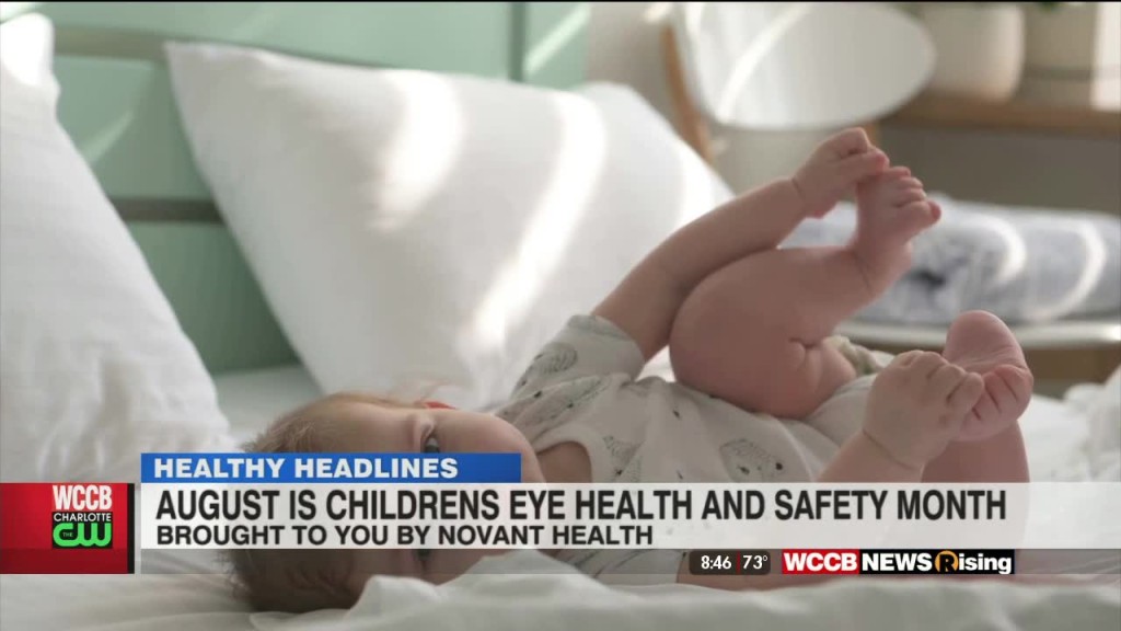 Healthy Headlines: Children's Eye Health And Safety Month