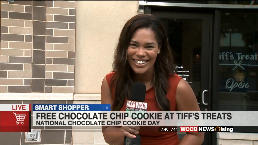 Smart Shopper: Free Chocolate Chip Cookie At Tiff's Treats!