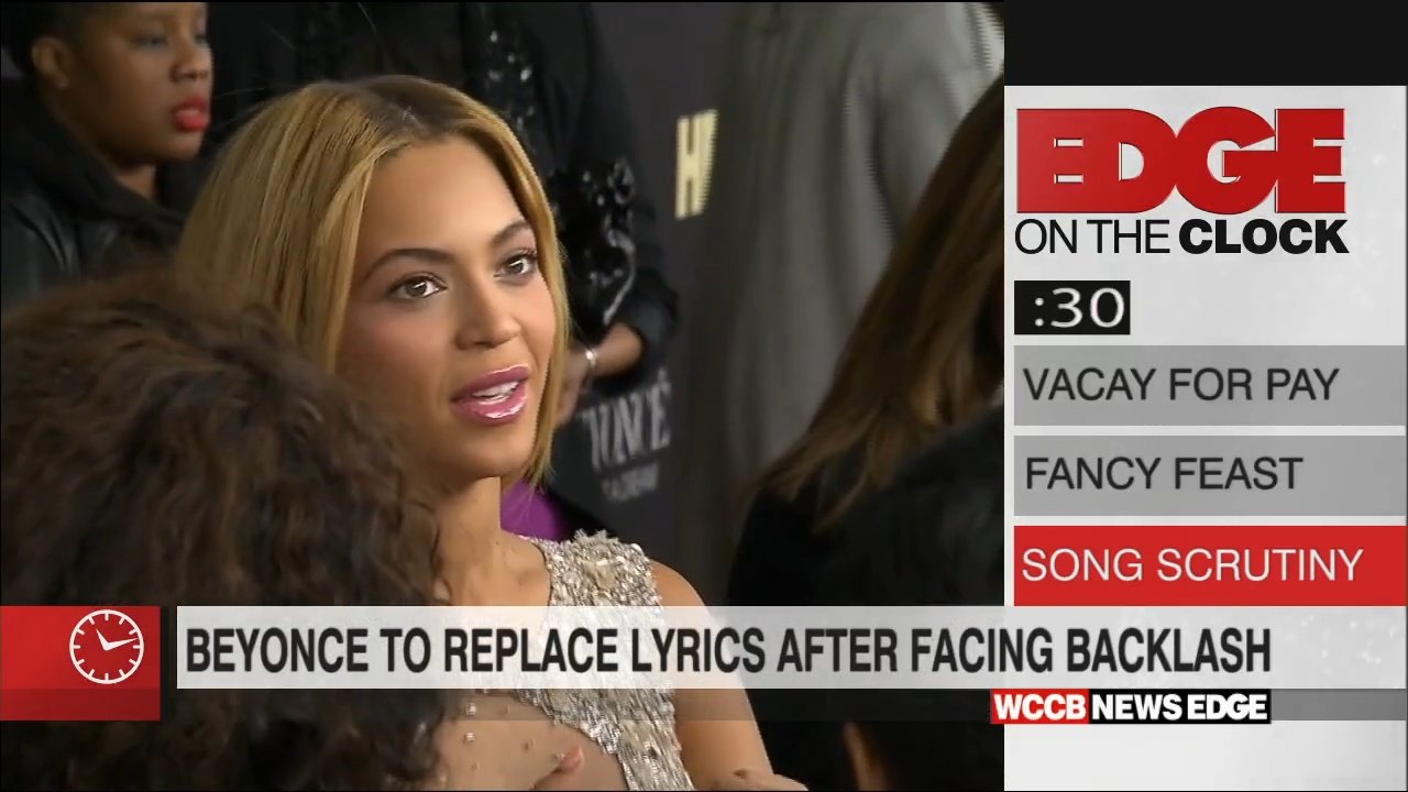 Edge On The Clock: Monica Lewinsky Wants Beyoncé To Change A Song, Too ...