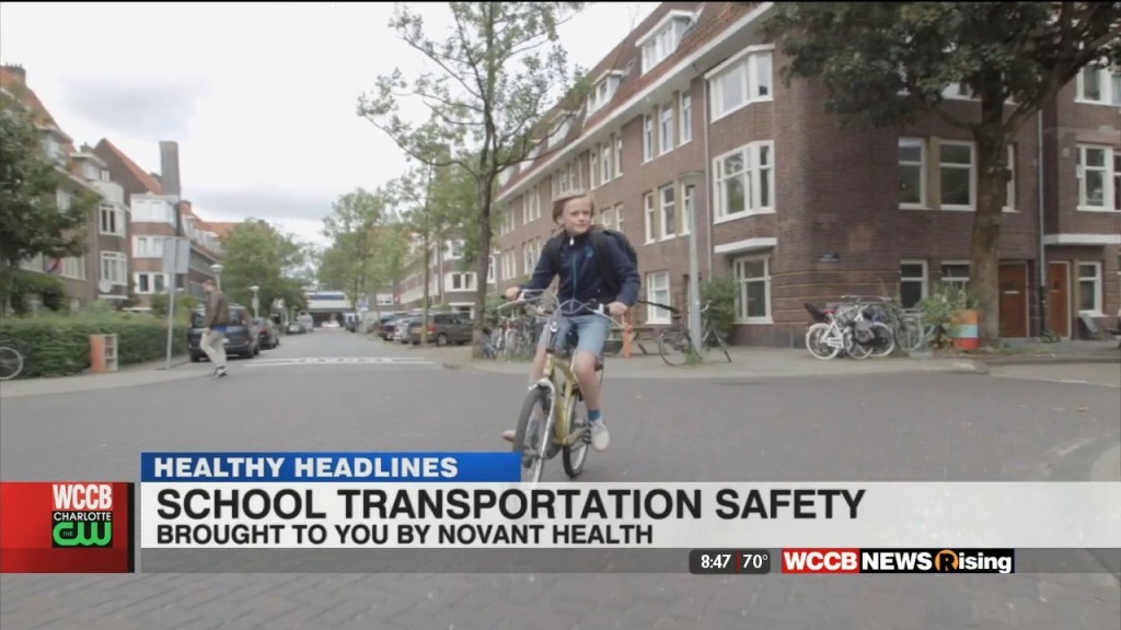Healthy Headlines: Back To School Transportation Safety