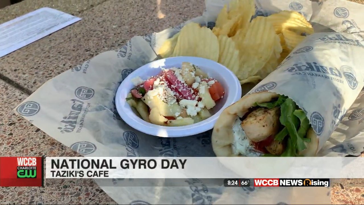 National Gyro Day with Taziki's WCCB Charlotte's CW