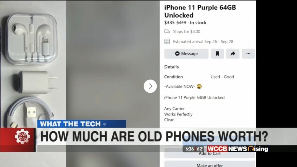 What The Tech: Old Phones Worth