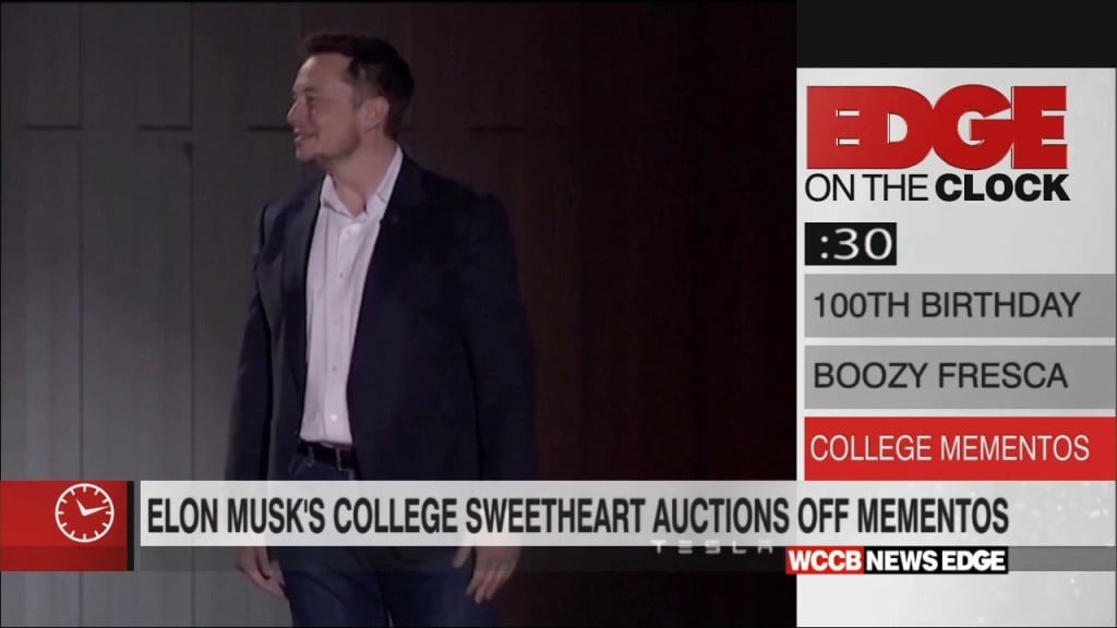 Edge On The Clock: Elon Musk’s College Girlfriend To Auction Off Dating Mementos
