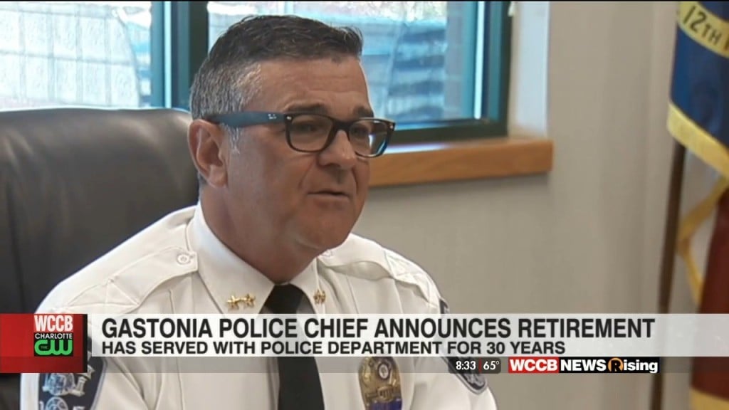 Gastonia Police Chief Announces Retirement