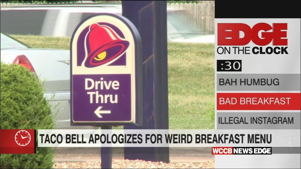 Edge On The Clock: Taco Bell Apologizes