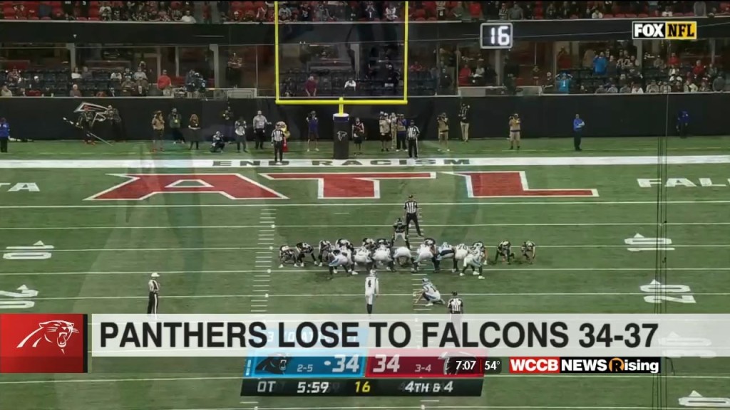 Panthers Lose To Falcons