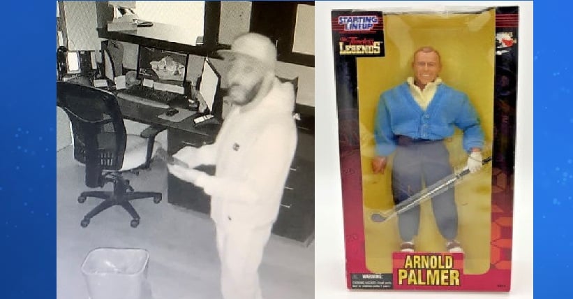 Gastonia Arnold Palmer Doll Stolen