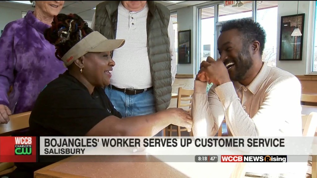 Bojangles' Employee Spreads Joy To Customers