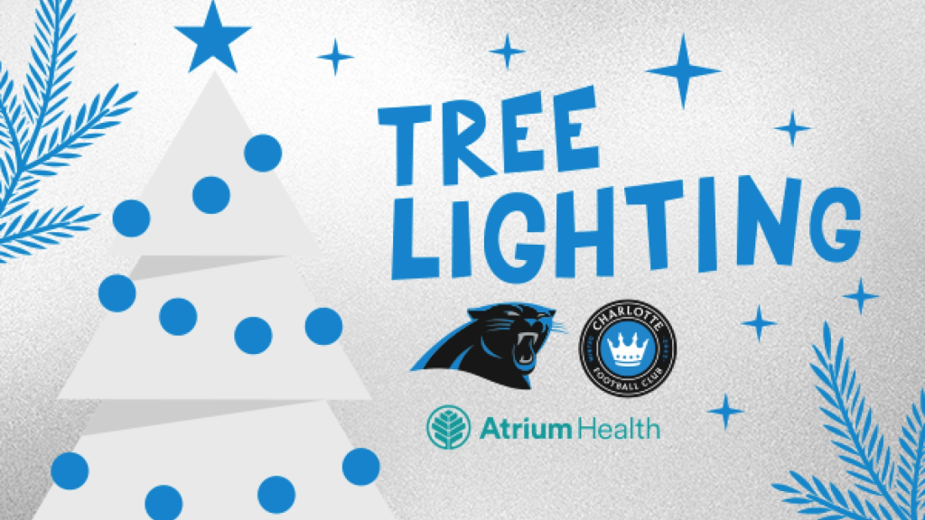Panthers Tree Lighting